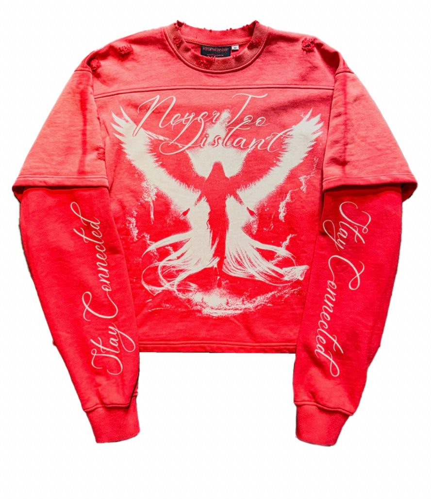 "ANG8L" Double layer tee