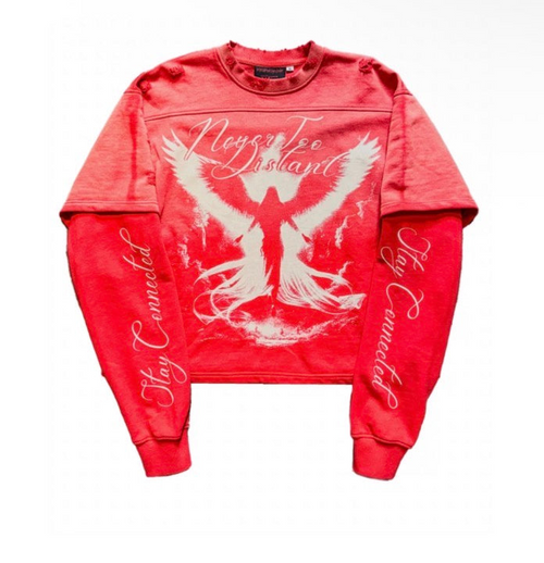 "ANG8L" Double layer tee